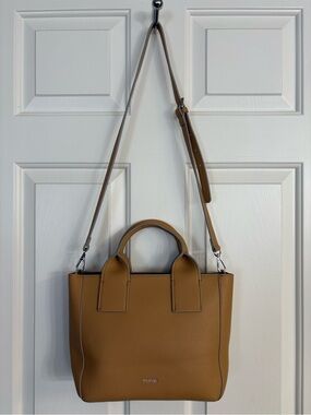 PRÜNE Liz 3-in-1 Vegan Leather Tote Bag